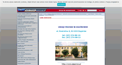 Desktop Screenshot of bip.zagorow.pl